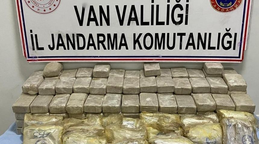 Başkale&rsquo;de 113 kilogram eroin ele ge&ccedil;irildi