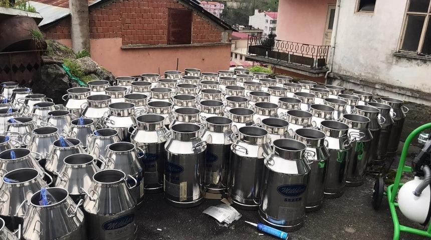 Giresun&rsquo;da manda yetiştiriciliği ve manda s&uuml;t&uuml; toplama projesi hızla geliştiriliyor