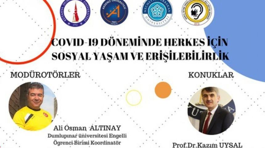 DP&Uuml;&rsquo;den &ldquo;Herkes İ&ccedil;in Sosyal Yaşam ve Erişilebilirlik&rdquo; toplantısı