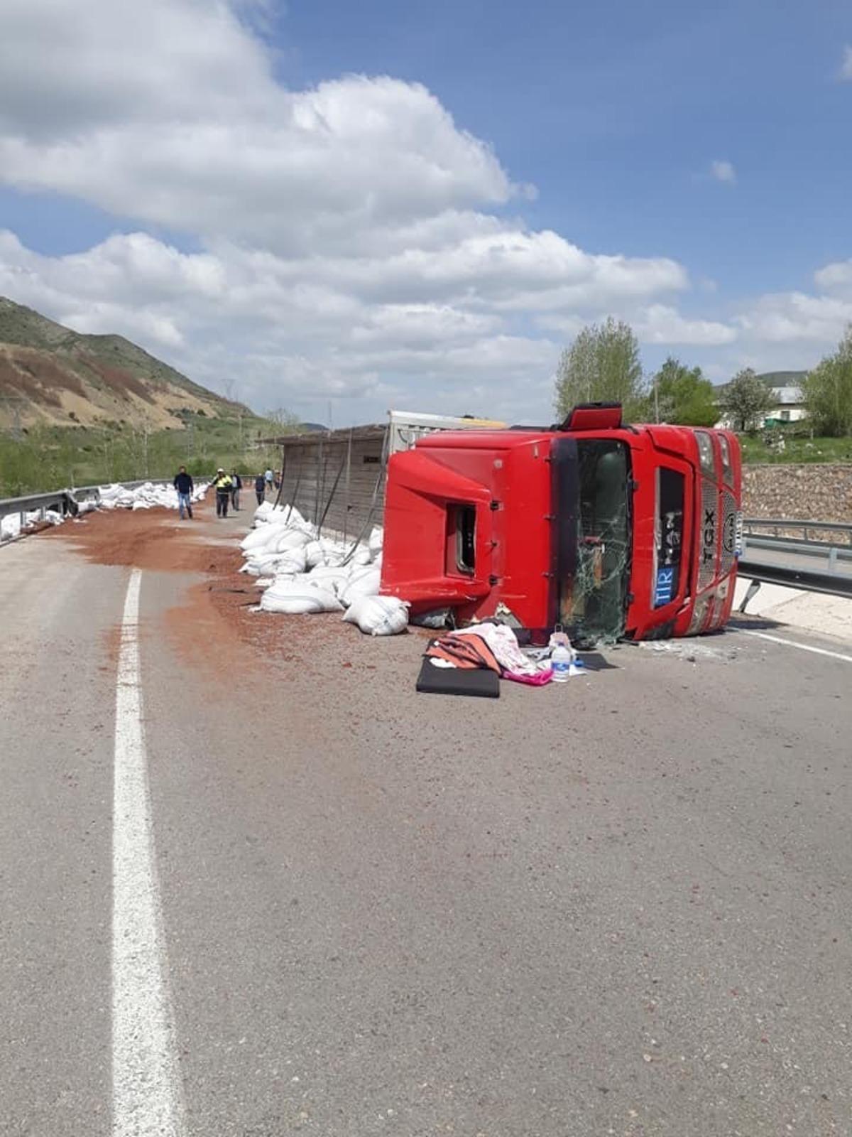 Bayburt&rsquo;ta trafik kazası: 1 yaralı