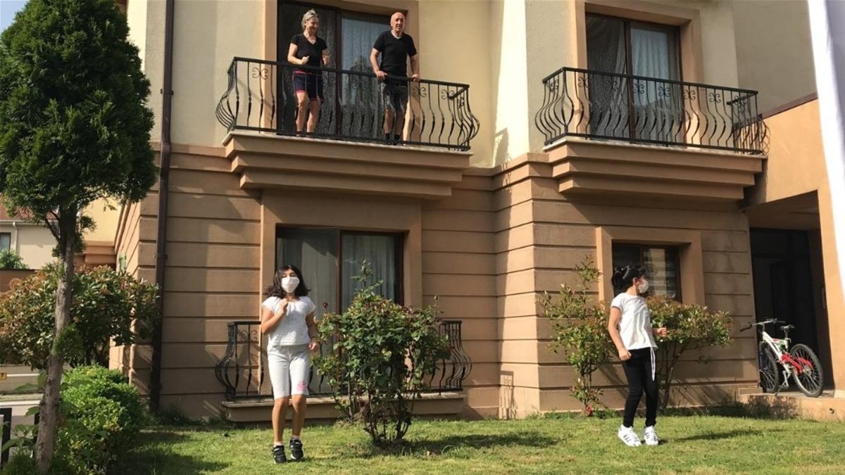 Evde kal hareketsiz kalma etkinliği devam ediyor