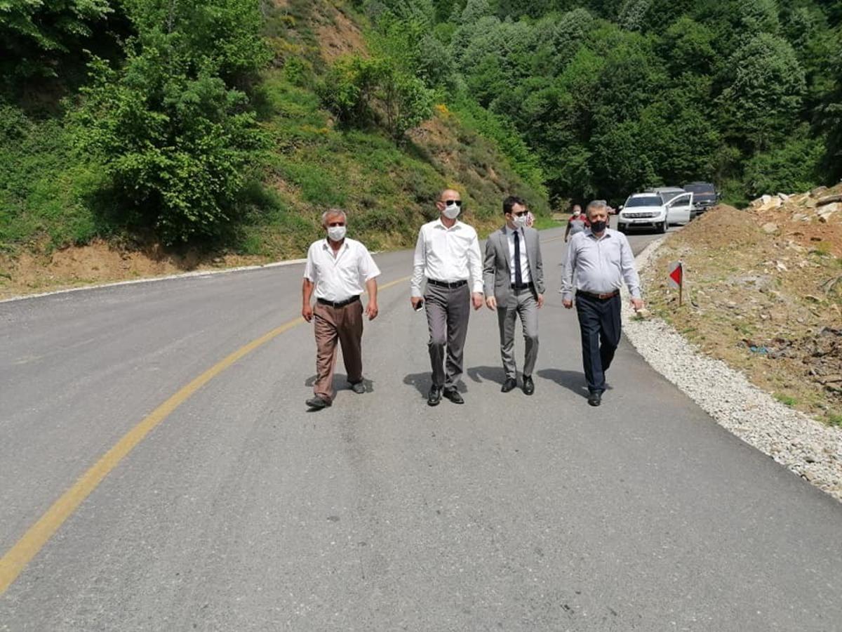 Yapılan &ccedil;alışmaları Kaymakam denetledi