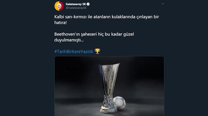 Galatasaray’dan 17 Mayıs paylaşımı