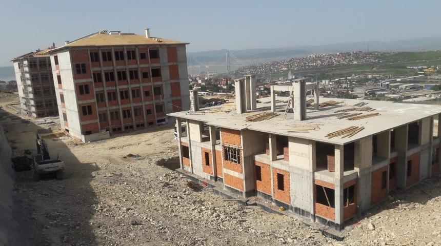 Dilovası Kız Meslek Lisesi anaokulu hızla y&uuml;kseliyor