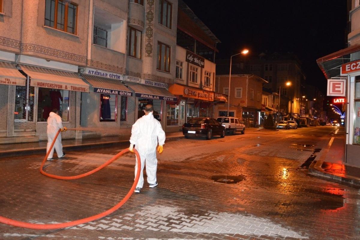 Havza&rsquo;da gece temizliği