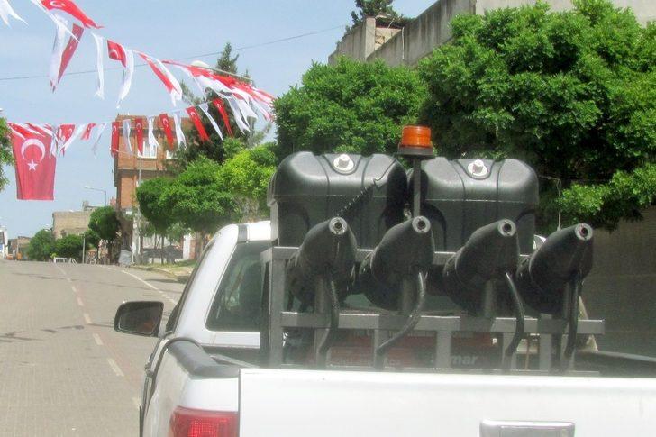 Araban’da sinek ve haşerelere karşı ilaçlı mücadele sürüyor G2