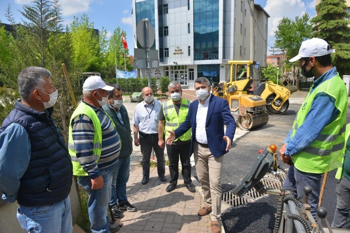 Yıldırım Belediyesi cadde ve sokakları yeniliyor