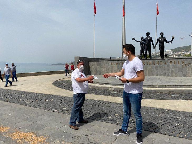 Kuşadası Belediyesi vatandaşlara 250 bin ücretsiz maske dağıttı G3