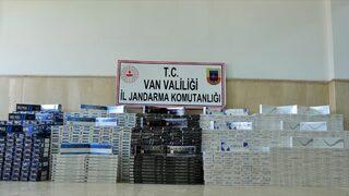 Van'da 20 bin paket kaçak sigara ele geçirildi