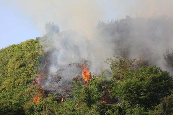 Rize'de orman yangını! 6 saatte söndürüldü G3