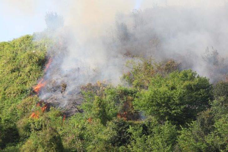 Rize'de orman yangını! 6 saatte söndürüldü G5