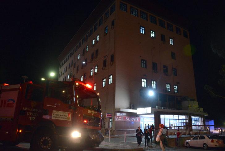 Kahramanmaraş'ta hastanede yangın paniği G1