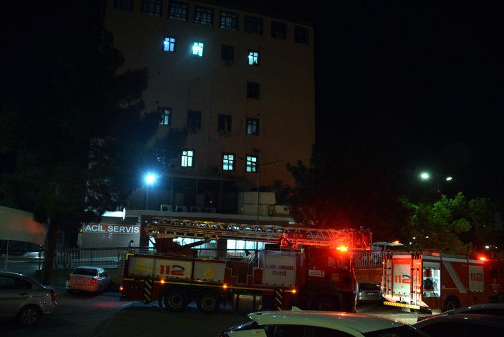 Kahramanmaraş'ta hastanede yangın paniği G2