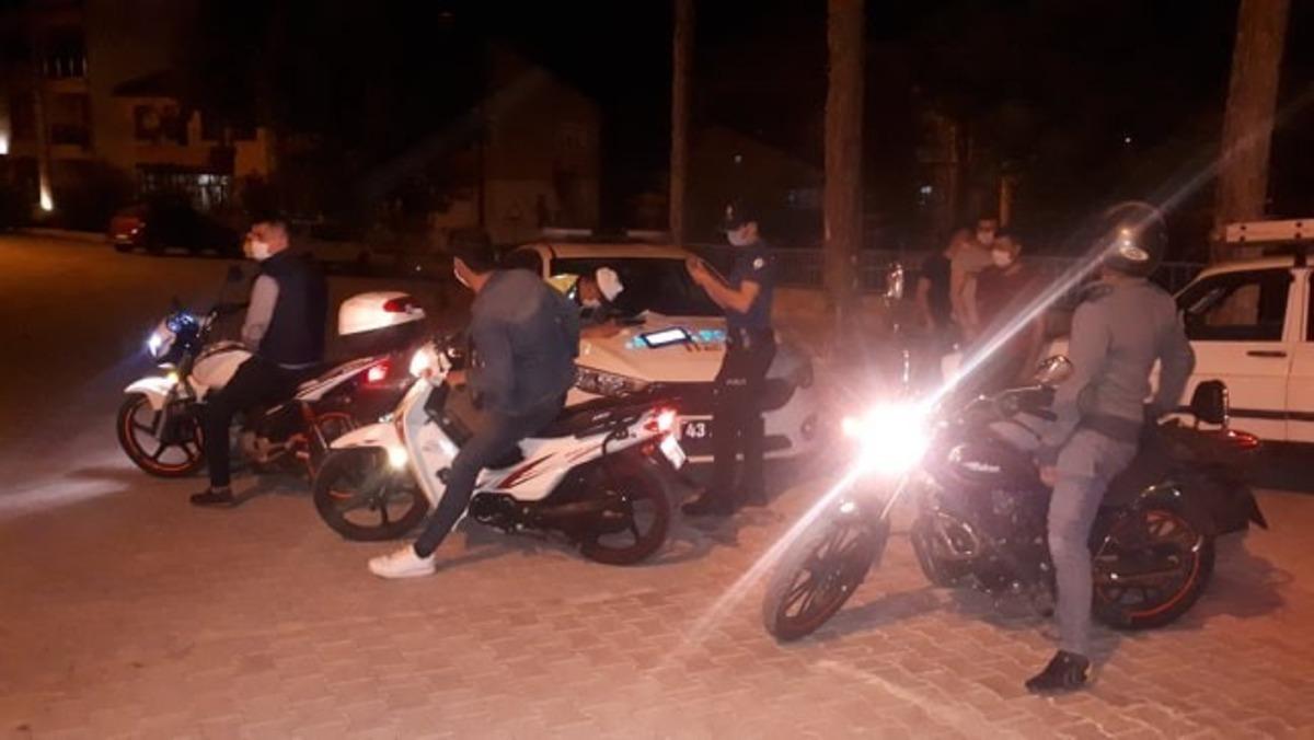 Emet&rsquo;te motosiklet denetimleri