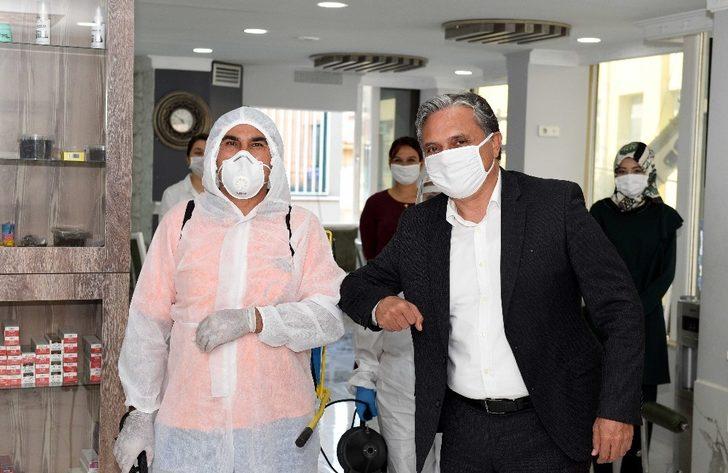 Muratpaşa’da üçte iki personelle hizmet G2