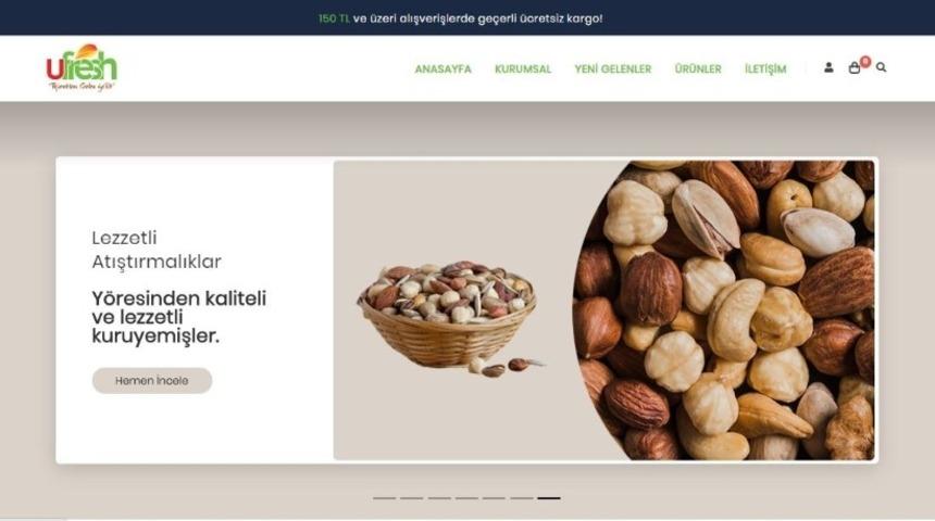 Ufresh, b&uuml;nyesine kattığı yeni &uuml;r&uuml;nlerle birlikte web sitesini yeniledi