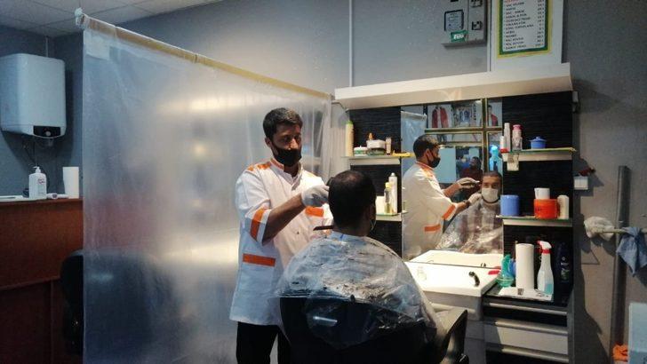 Berberden, sosyal izolasyon için şeffaf izolasyon G1