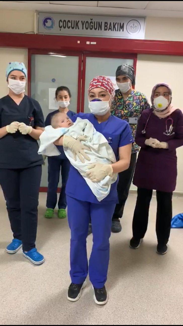 Kütahya’da 4 aylık bebek, koronavirüsü yendi G4