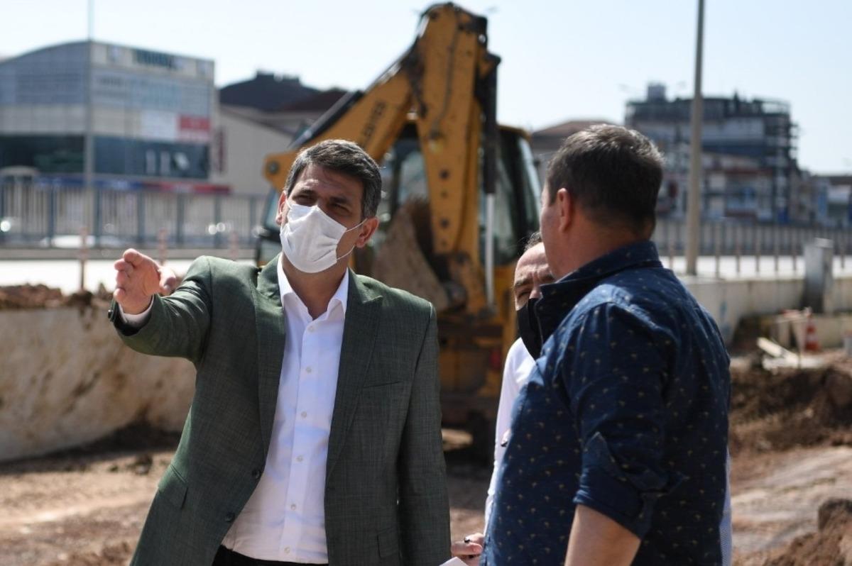 Başkan Kocaman Ankara Caddesi&rsquo;ni yerinde inceledi