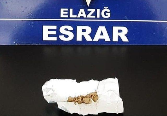 Elazığ’da uyuşturucu ile mücadele