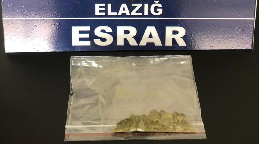 Elazığ&rsquo;da uyuşturucu ile m&uuml;cadele