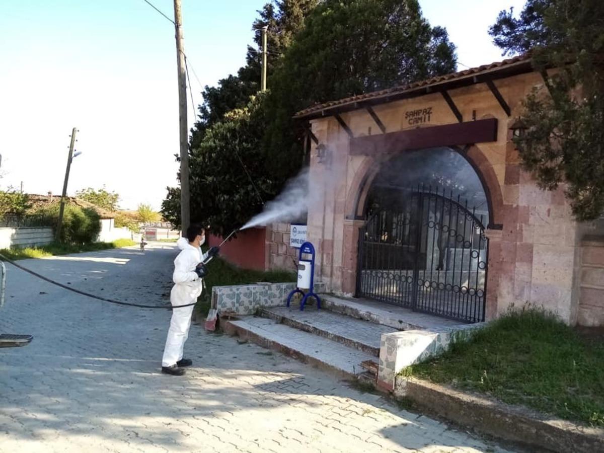 &Ccedil;orlu&rsquo;da dezenfekte &ccedil;alışmaları s&uuml;r&uuml;yor