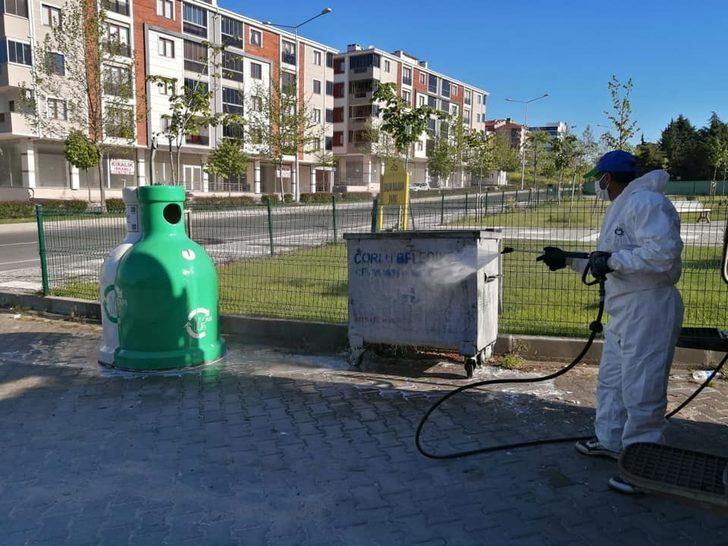 Çorlu’da dezenfekte çalışmaları sürüyor G4
