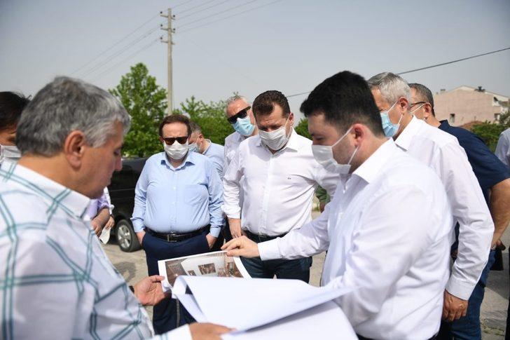 Başkan Yılmaz hafta sonu da sahadaydı G1