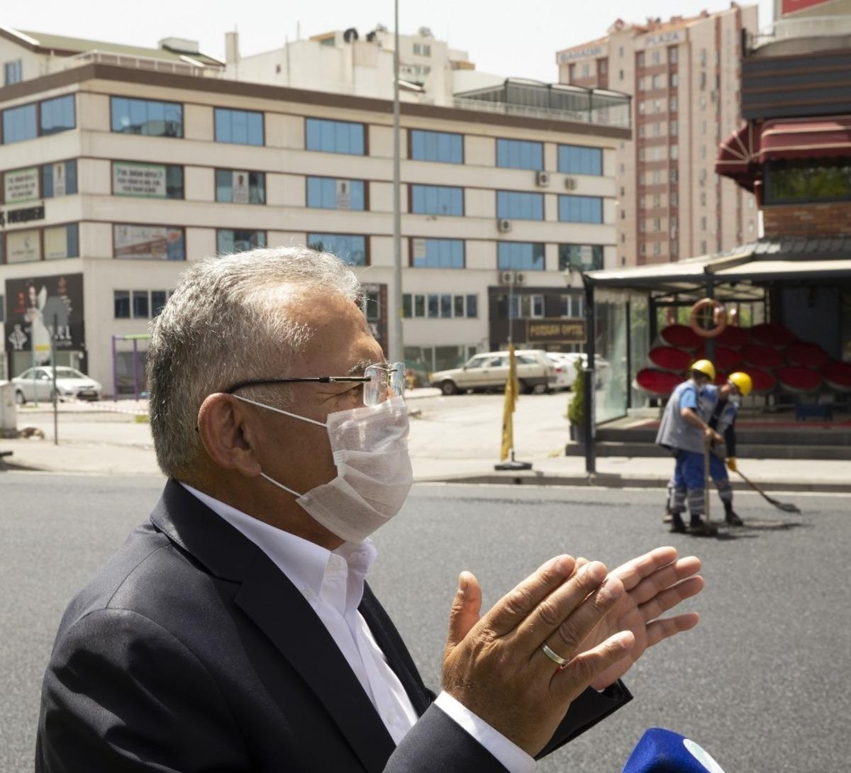 Başkan B&uuml;y&uuml;kkılı&ccedil; &ccedil;alışmaları yerinde inceledi