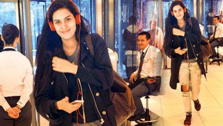 Bergüzar Korel'den sonbahar imajı G1