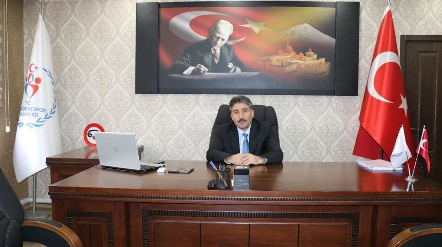 Ağrı Gen&ccedil;lik ve Spor İl M&uuml;d&uuml;r&uuml; Demir&rsquo;den 19 Mayıs mesajı