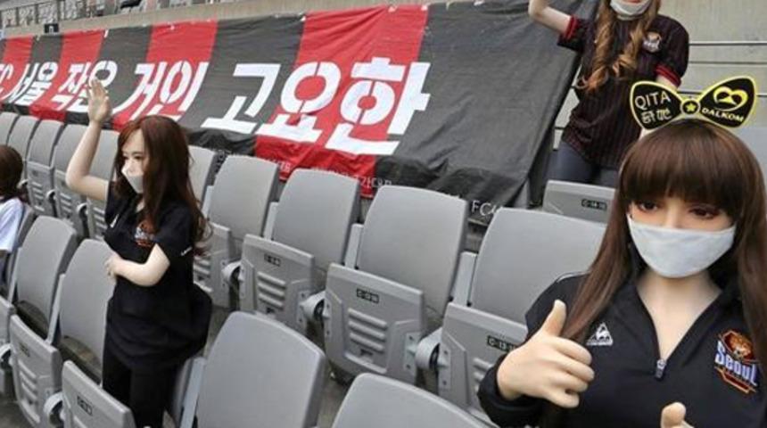 Seoul'ün başı şişme mankenler ile dertte!