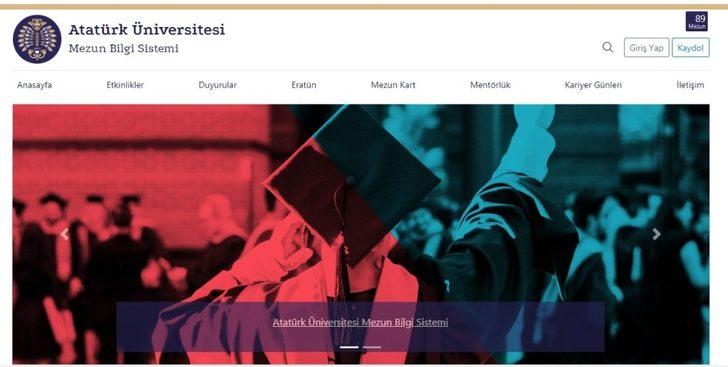 Atatürk Üniversitesi mezunlarıyla iletişimini güçlendiriyor G3