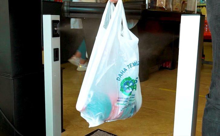Market poşetlerini dezenfekte eden cihaz geliştirildi! Yurt dışından yoğun talep var G5