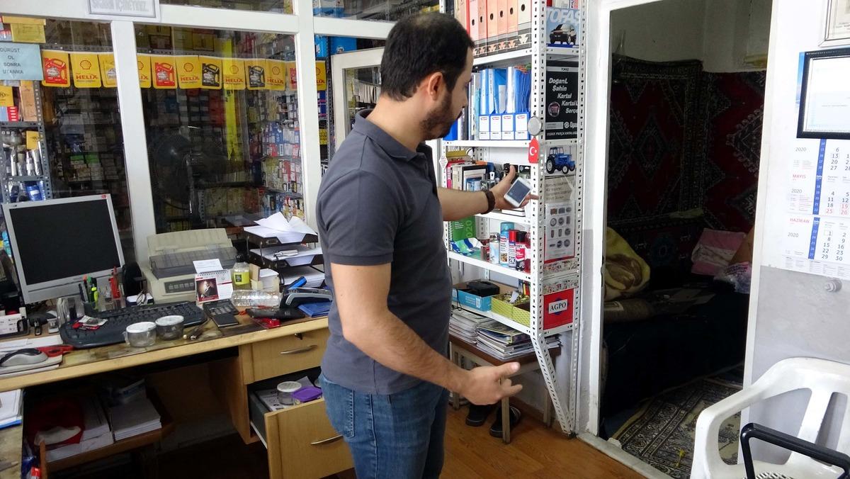 Beş iş yerinden hırsızlık yaptı, altıncıda uyuyakaldı