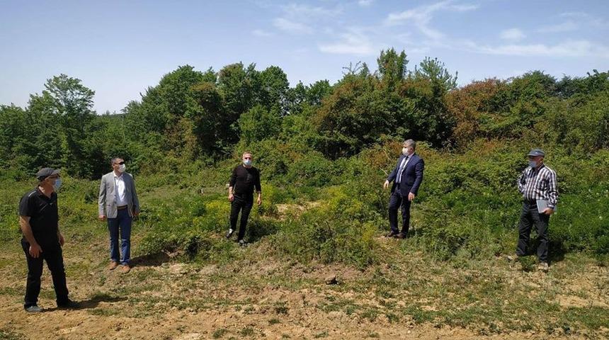 Bartın katı atık d&uuml;zenli depolama tesisinde yer teslimi yapıldı