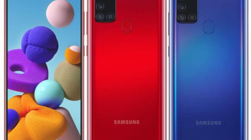 Samsung Galaxy A21 1.500 TL fiyat etiketi ile satışa sunulacak