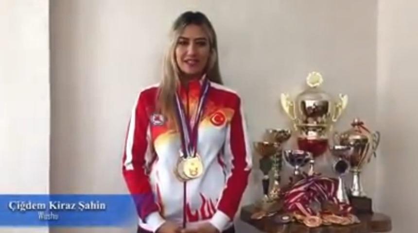 B&uuml;y&uuml;kşehir Belediyesi Spor A.Ş., 19 Mayıs&rsquo;ı Başkan B&uuml;y&uuml;kkılı&ccedil; ve şampiyonlarıyla kutladı