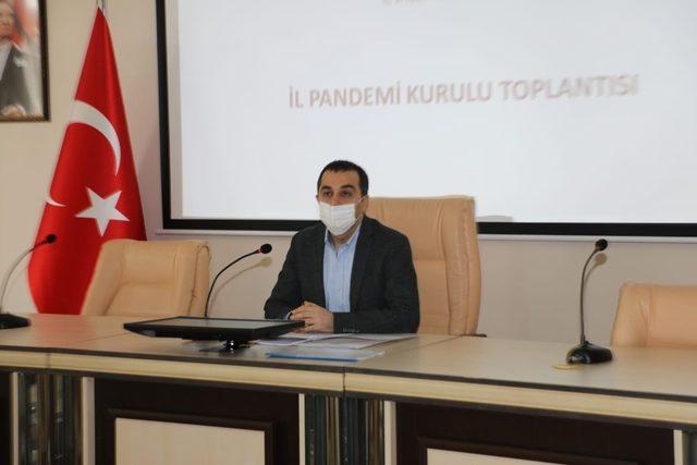 Kars’ta İl Pandemi Kurulu Toplantısı yapıldı