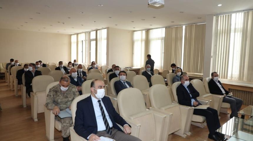Kars&rsquo;ta İl Pandemi Kurulu Toplantısı yapıldı