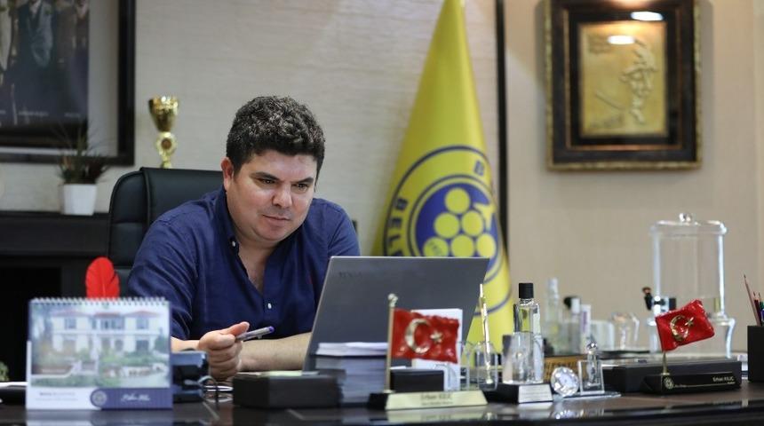 Başkan Kılı&ccedil;&rsquo;tan &uuml;niversiteli gen&ccedil;lerle online 19 Mayıs zirvesi