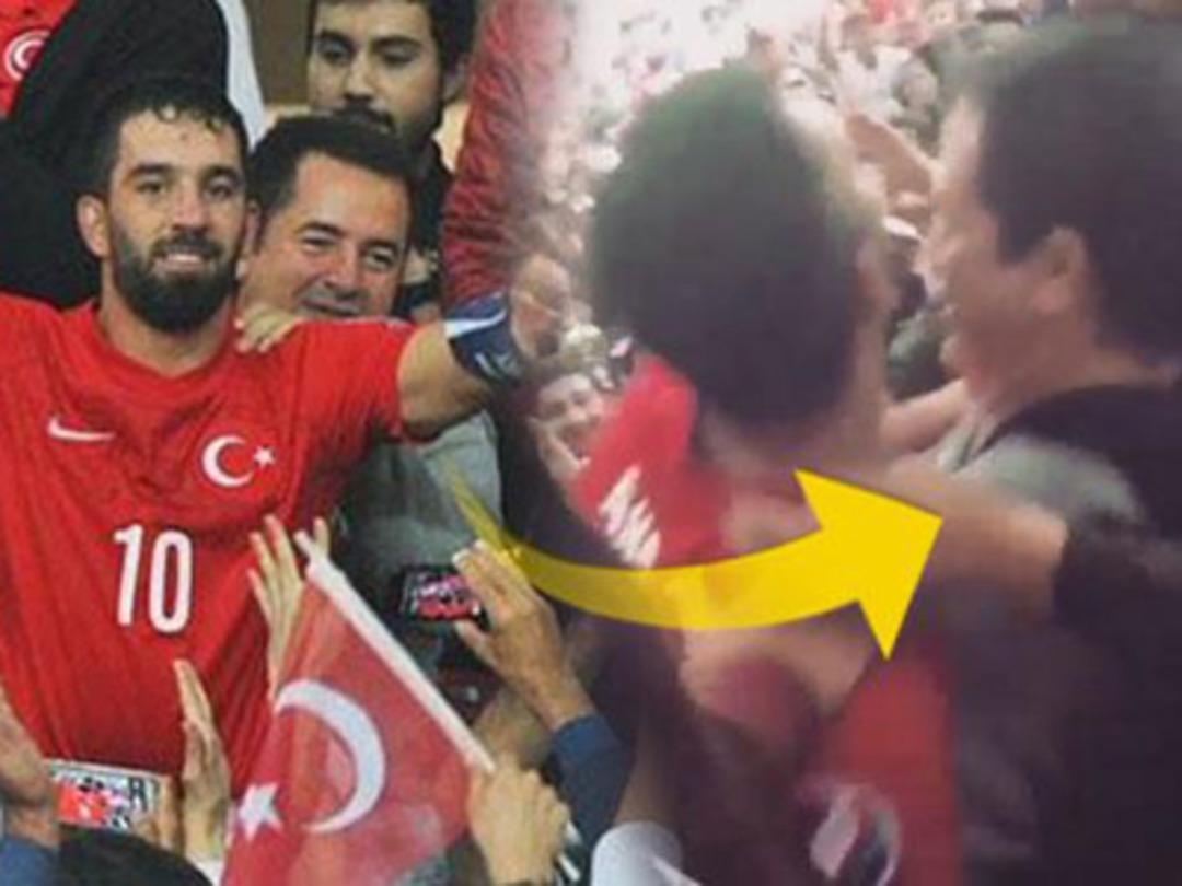 Arda Turan ma&ccedil; sonrası Acun Ilıcalı'ya koştu