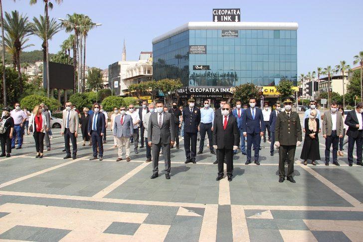 Alanya’da 19 Mayıs töreni korona gölgesinde yapıldı G1