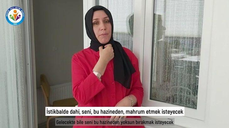 İşaret dili kursiyerleri Atatürk’ün Gençliğe Hitabesi’ni okudu G3