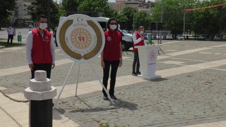 Gaziantep’te 19 Mayıs kutlaması korona virüs tedbirlerine göre yapıldı G2