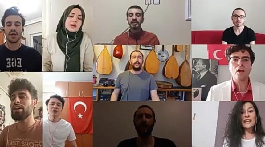 İzmit Belediyesi Gençlik Korosu’ndan 19 Mayıs’a özel klip