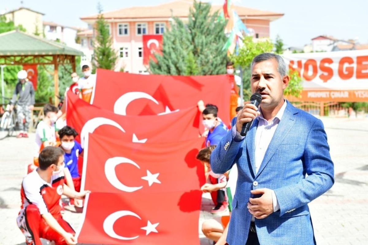 Yeşilyurt&rsquo;ta 19 Mayıs &ouml;zel sportif g&ouml;sterileri d&uuml;zenlendi