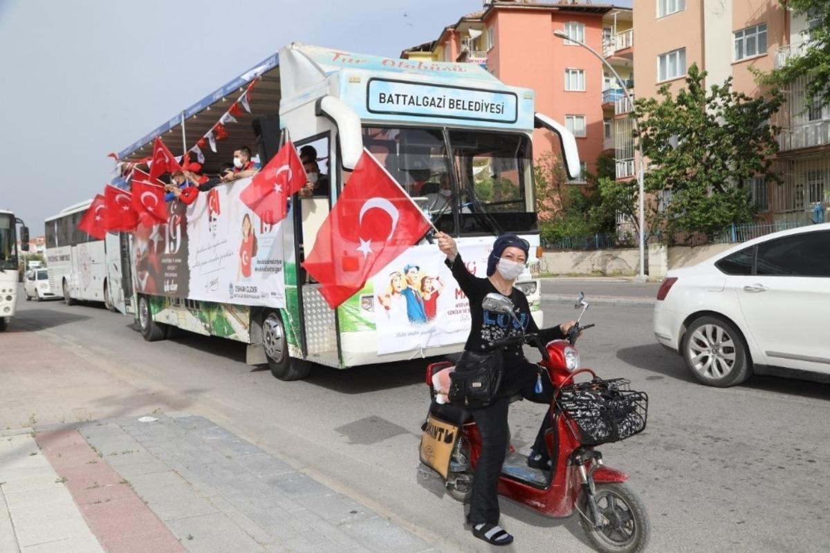 Battalgazi&rsquo;de 19 Mayıs coşkusu