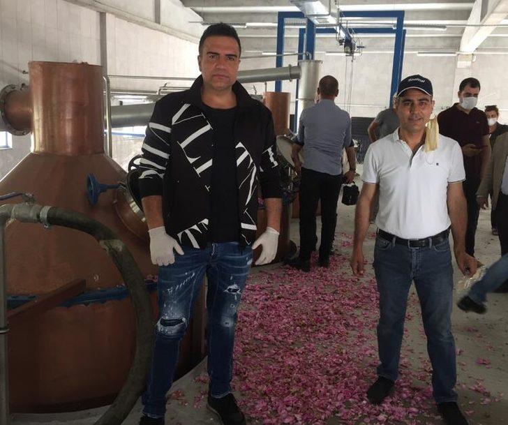 Berdan Mardini memleketi Mardin’e gül suyu fabrikası kurdu G1