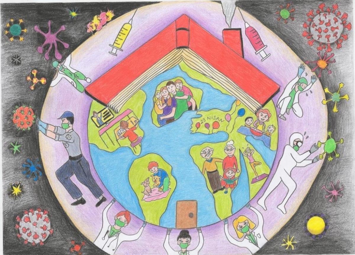 İn&ouml;n&uuml;&rsquo;de bisiklet &ouml;d&uuml;ll&uuml; resim yarışması sona erdi